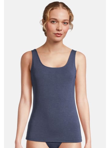 Nina von C. Unterhemd / Top Light & Easy in Denim melange