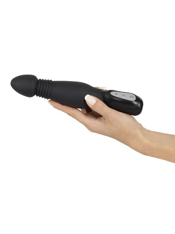 You2Toys Analplug mit Stoßfunktion Thrusting Anal Vibe in schwarz