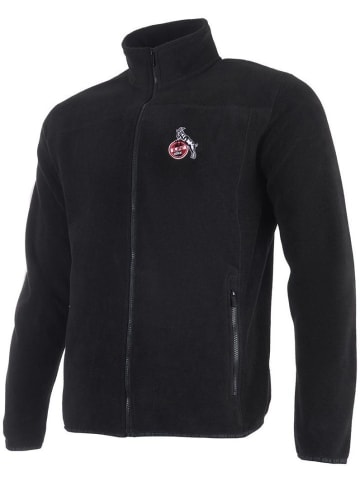 Fußballverein 1. FC Köln Jacke "Fleecejacke Ackerwinde" in Schwarz