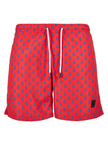 Urban Classics Badeshorts in lil yacht aop