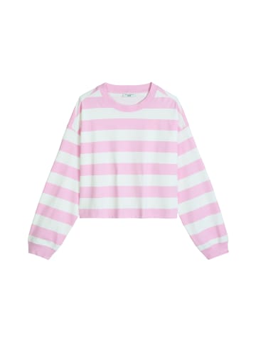 Marc O'Polo DENIM Gestreiftes Longsleeve relaxed in Light Pink