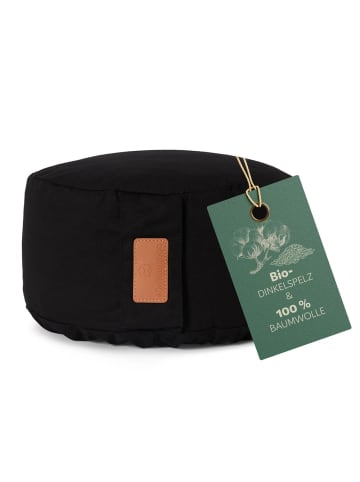 Lumaland #DoYourYoga  Yoga-Kissen Vishnu - gefüllt mit Bio-Dinkelspelz - Rund 30 x 30 x