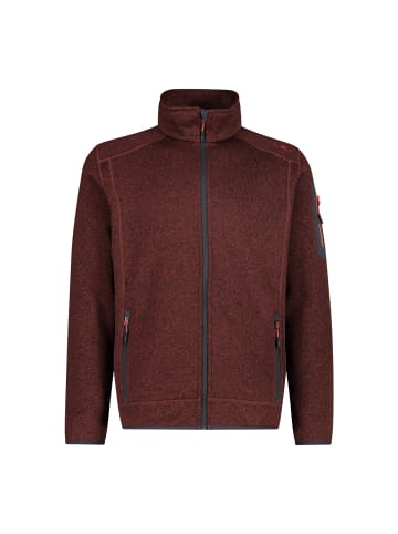 Campagnolo Midlayer KNITTED MELANGE in RUST-ANTRACITE