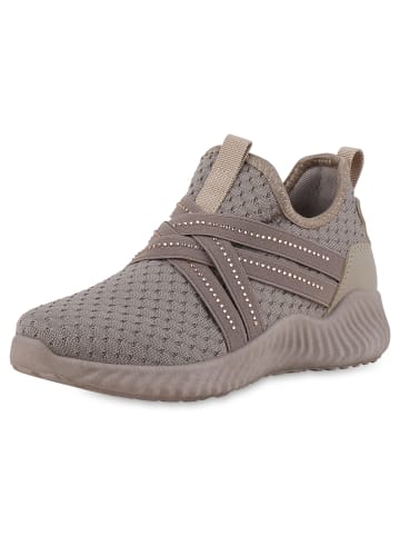 VAN HILL Slip Ons Amber in Taupe