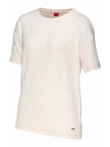 S. Oliver T-Shirt in hellbeige