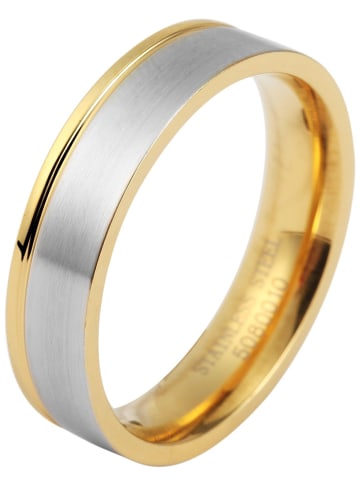 Adeliás Herren Ring aus Edelstahl in silber