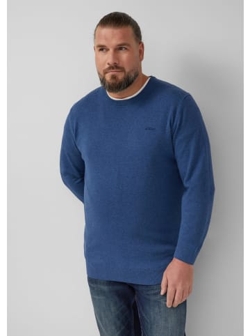 s.Oliver Strickpullover in 55W0_royalblau