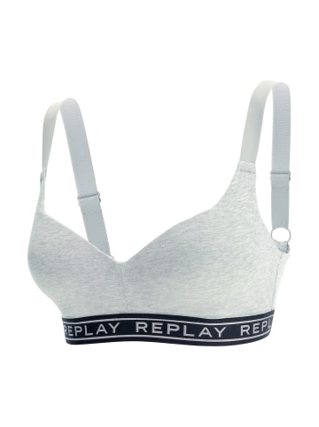 Replay Bustier in hellgrau