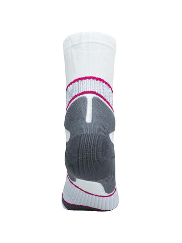 Bauerfeind W RUN PERFORMANCEMID CUT SOCKS in Weiß