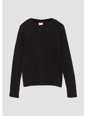 s.Oliver T-Shirt langarm in Schwarz