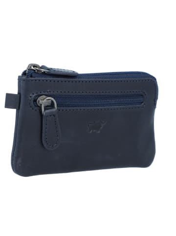 Braun Büffel Arezzo Schlüsseletui Leder 11 cm in d. blau