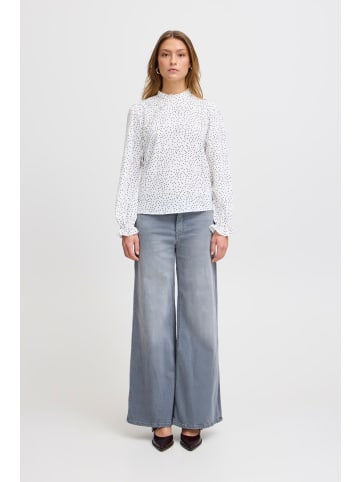 ICHI Bluse langarm IXTANYA Regular fit in Cloud Dancer