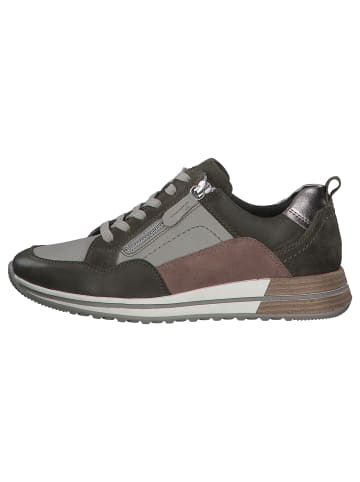 Tamaris Leder-Sneaker Grün