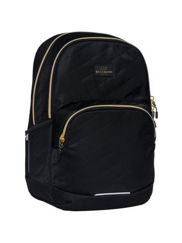 BECKMANN Rucksack Sport Junior 30L Black Gold in schwarz