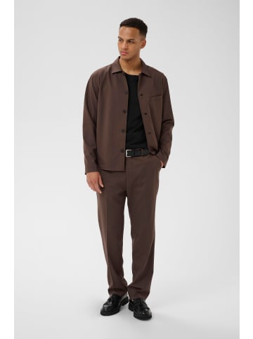 Matinique Pants Suiting MAwesley Gerade Passform in Chocolate Brown