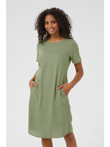 Kaffe Kleid KAmilia Regular fit in Oil Green