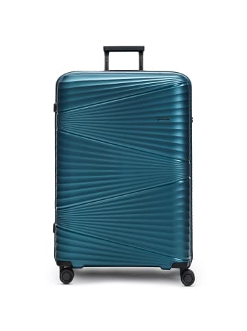 Pactastic Collection 02 THE LARGE 4 Rollen Trolley 77 cm in turquoise metallic 2