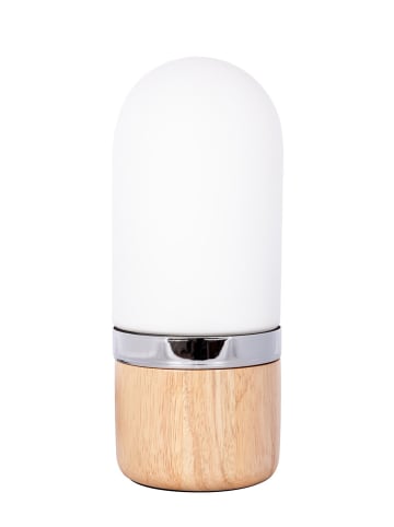 Kayoom Tischlampe Dia 425 in weiß - holz