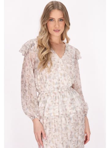 DreiMaster Vintage Damen Bluse in Hell Braun