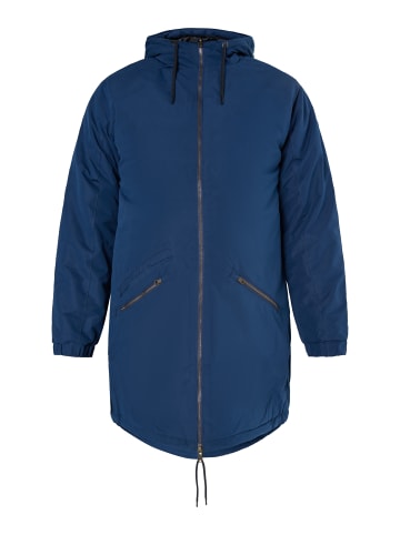 MO Wattierter Parka in Marine