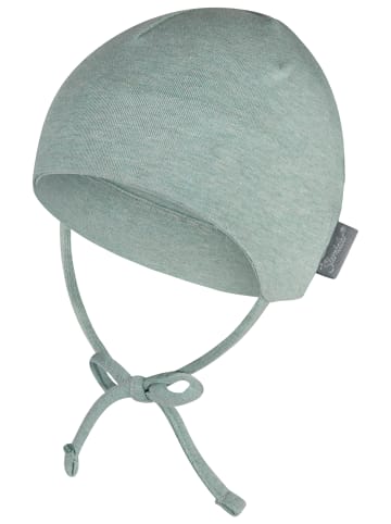Sterntaler OCS Beanie melange in sattes grün