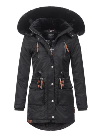 Navahoo Winterjacke B873 in Schwarz