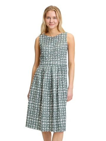 Vera Mont Sommerkleid tailliert in White/Dark Green