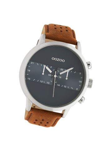 Oozoo Armbanduhr Oozoo Timepieces braun extra groß (ca. 50mm)