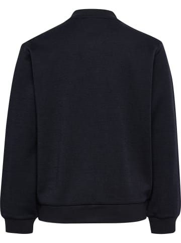 Hummel Reißverschluss T-Shirt Hmljr Wool Kinder in BLACK