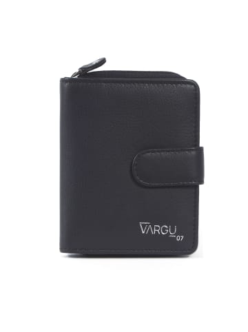 VARGU Echtleder Geldbörse VINEM 1-A mono in black