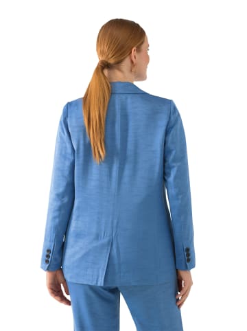 Ulla Popken Blazer in jeansblau