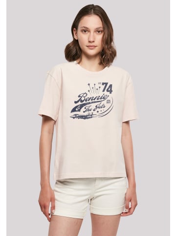 F4NT4STIC Ladies Everyday Tee Elton John Bennie And The Jets in pink