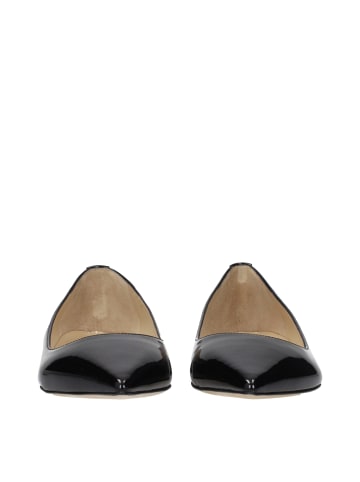 Jimmy Choo Schwarz Leder Flache Schuhe