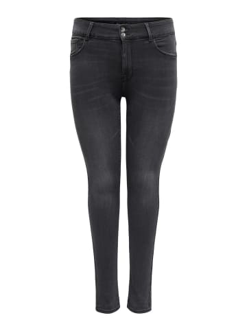 ONLY Carmakoma Skinny Jeans in Washed Black