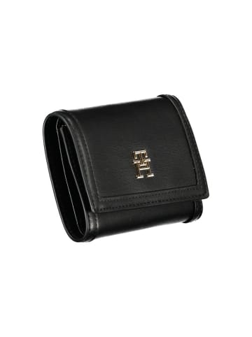 Tommy Hilfiger Schwarz Polyurethan Damen Geldbörse