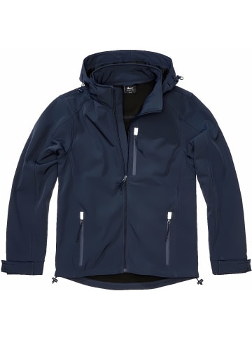 Brandit Softshelljacke "Softshelljacket Hurricane" in Blau