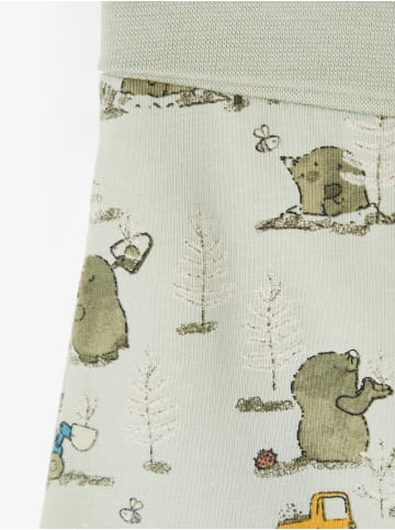name it Unisex Baby-Hose Bio-Baumwolle in Grün