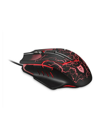 COFI 1453 Gaming Maus in Schwarz RGB Beleuchtung bis zu 3200 DPI ergonomische in Schwarz