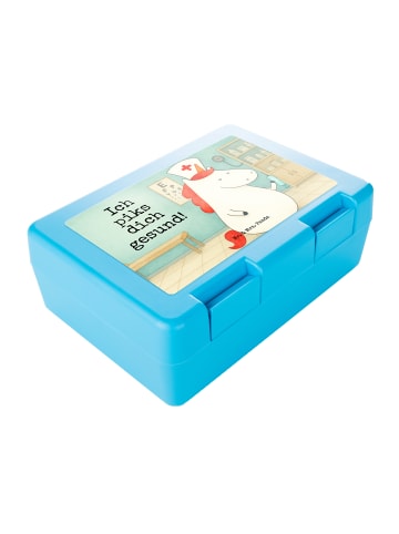 Mr. & Mrs. Panda Brotzeitbox Einhorn Krankenschwester Design mit... in Weiß