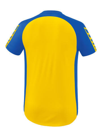 erima Erwachsene, Unisex Erwachsene Six Wings Trikot in gelb/new royal