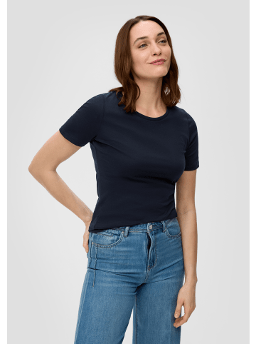 s.Oliver T-Shirt kurzarm in Blau