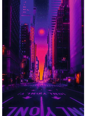 Ravensburger Puzzle 1.000 Teile 1000 Teile - New York in Neon Ab 14 Jahre in bunt