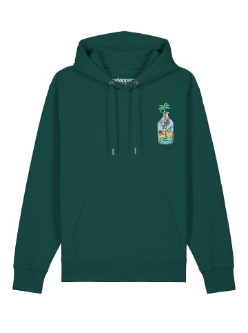 wat? Apparel Sweatshirt Holiday in a bottle in Glazed Green