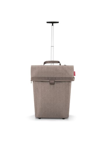 Reisenthel Einkaufstrolley 53 cm in herringbone mokka