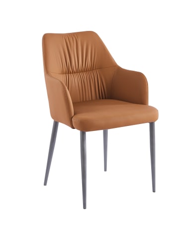 Kayoom Stuhl Merit 2erSet Camel in camel