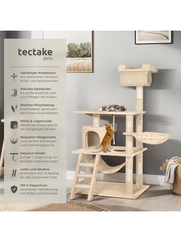 tectake Katzenbaum Stokeley 141 cm Diverse Farben