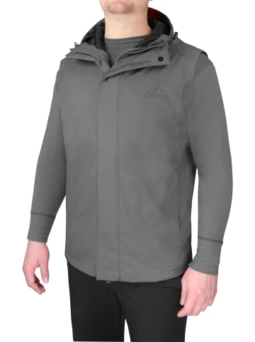 Normani Outdoor Sports Herren Hardshellweste Kolumbus in Grau