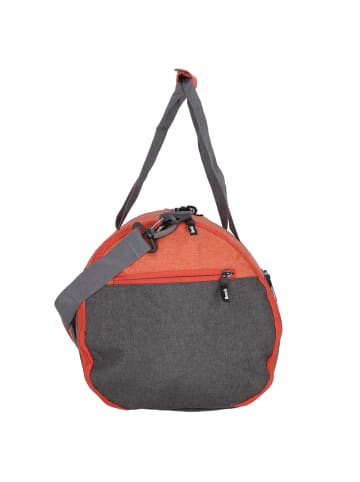 Bench Classic Weekender Reisetasche 50 cm in dunkelgrau-rostbraun