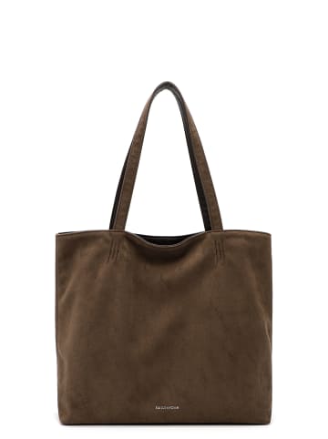 EMILY & NOAH Shopper E&N Eva Suede in oliv