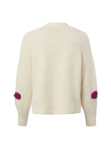 Zero Jacke in beige aubergine - 0001